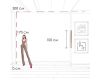 Настенный светильник Loft IT Mondrian 10408W/1000
