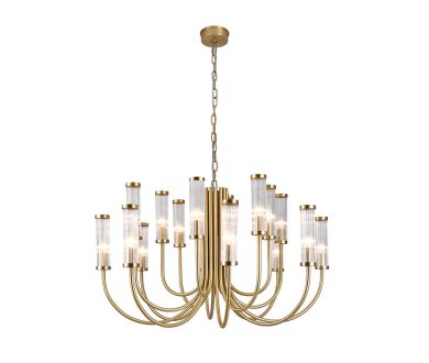Подвесная люстра Newport 4558+4+4/C brass М0072096