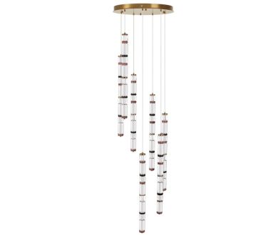 Каскадная люстра Odeon Light L-Vision Collier 5455/210L