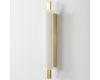 Настенный светильник Crystal Lux TUNNEL AP10 LED BRASS