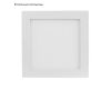 Встраиваемый светодиодный светильник Arlight DL-192x192M-18W Warm White 020134