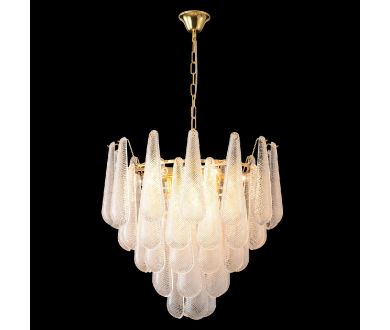 Подвесная люстра Crystal Lux FONTAIN SP10 GOLD