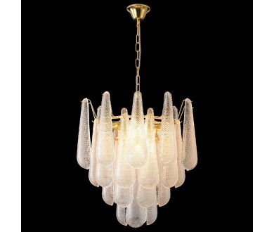 Подвесная люстра Crystal Lux FONTAIN SP8 GOLD
