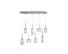 Каскадная люстра AM Group AM355-8CLEAR