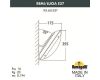 Уличный настенный светильник Fumagalli 1R3.602.000.WYE27