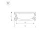 Профиль Arlight TM-2000 (CT) ANOD 017796