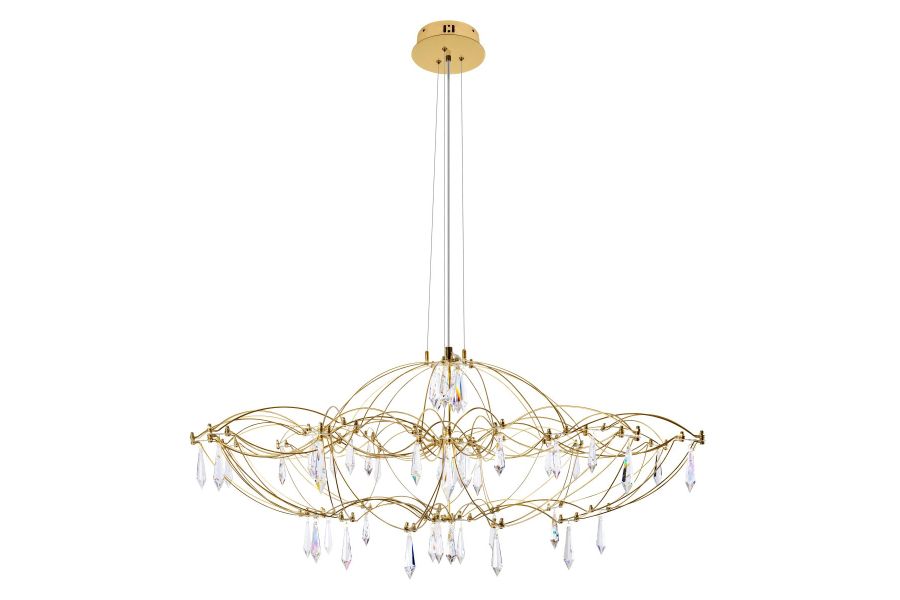 Подвесная люстра Loft IT Mira 10586/900 Gold Asfour