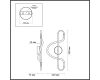 Настенный светильник Odeon Light Keys 4303/12WL