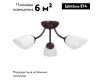 Потолочная люстра Vitaluce V3404/3PL