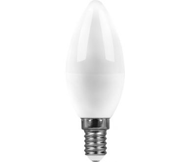 Лампа светодиодная Saffit SBC3709 Свеча E14 9W 4000K 55079