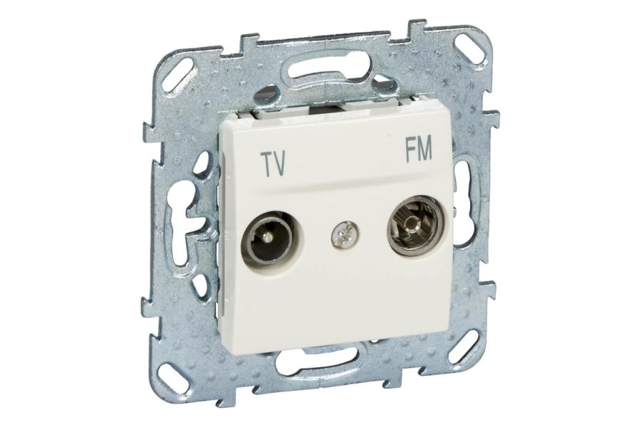Розетка TV-FM одиночная Schneider Electric Unica MGU5.451.25ZD