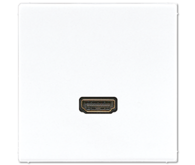 Розетка HDMI Jung MALS1112WW