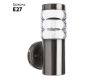 Уличный настенный светильник Arte Lamp Portico A8381AL-1SS