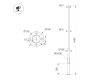 Опора фланцевая Arlight OXOR-OK2-D108-L4000 (BK) 051316