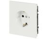 Розетка Эра Arktik 16-2102-08 с заземлением 2P+E Schuko со шторками 16А-250В белый матовый Б0070431