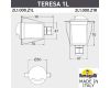Уличный встраиваемый светильник Fumagalli Teresa 2L1.000.000.LXZ1L