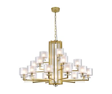Подвесная люстра Newport 4412+6+3/C mat.gold М0071516