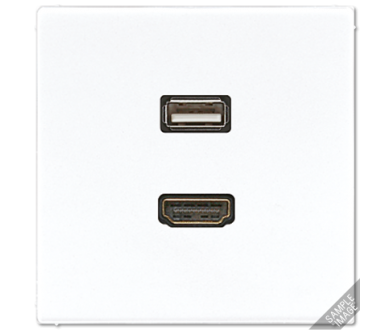Купить Розетка HDMI/USB Jung MALS1163 Розетка HDMI/USB Jung MALS1163