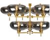 Подвесная люстра iLamp Rivoli 6607/12 GD