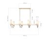 Подвесная люстра ST Luce Элегра SL1402.263.08