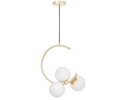 Подвесная люстра Lumina Deco Bonio LDP 7031-3 F.GD