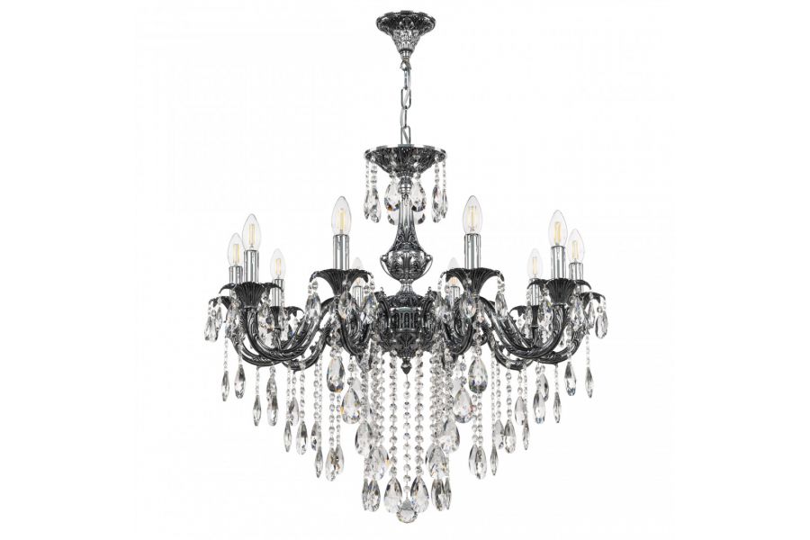 Подвесная люстра Bohemia Ivele Crystal AL79101/10/250 B NB