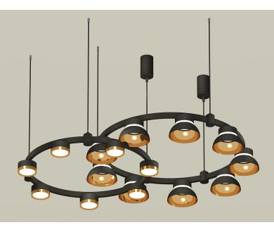 Комплект подвесного светильника Ambrella Light Techno Ring XR92091110 (A9209x2, C9238, C9242, N8145, N8124)