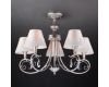 Потолочная люстра Eurosvet Incanto 60069/5 серебро