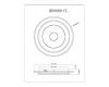 Потолочный светильник Myfar Button MR9000-CL