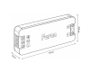 Трансформатор для светодиодной ленты Feron LB010 24W 24V IP20 53143