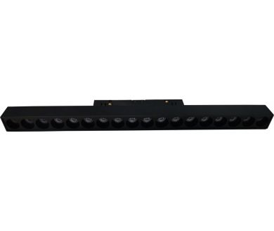 Трековый магнитный светильник Myfar FlowPoint MT0211-18W4K-B