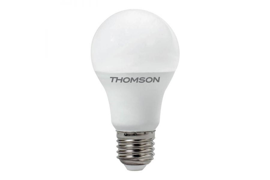 Лампа светодиодная Thomson E27 7W 3000K груша матовая TH-B2001