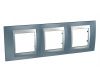 Рамка 3-постовая Schneider Electric Unica Top MGU66.006.096