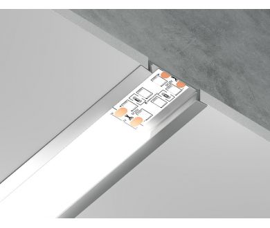 Алюминиевый встраиваемый профиль Ambrella Light Alum Profile GP1100AL