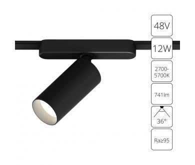 Трековый магнитный светильник Arte Lamp Rapid A2958PL-1BK