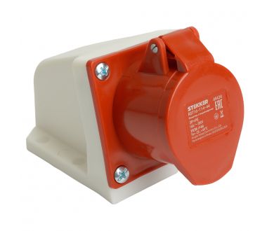 Розетка стационарная Stekker RST16-114-44 49434