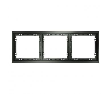 Рамка на 3 поста Voltum S70 VLS100306 (титан)