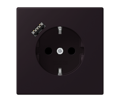 Розетка 2K+З USB Typ A Jung LC1520-18A248