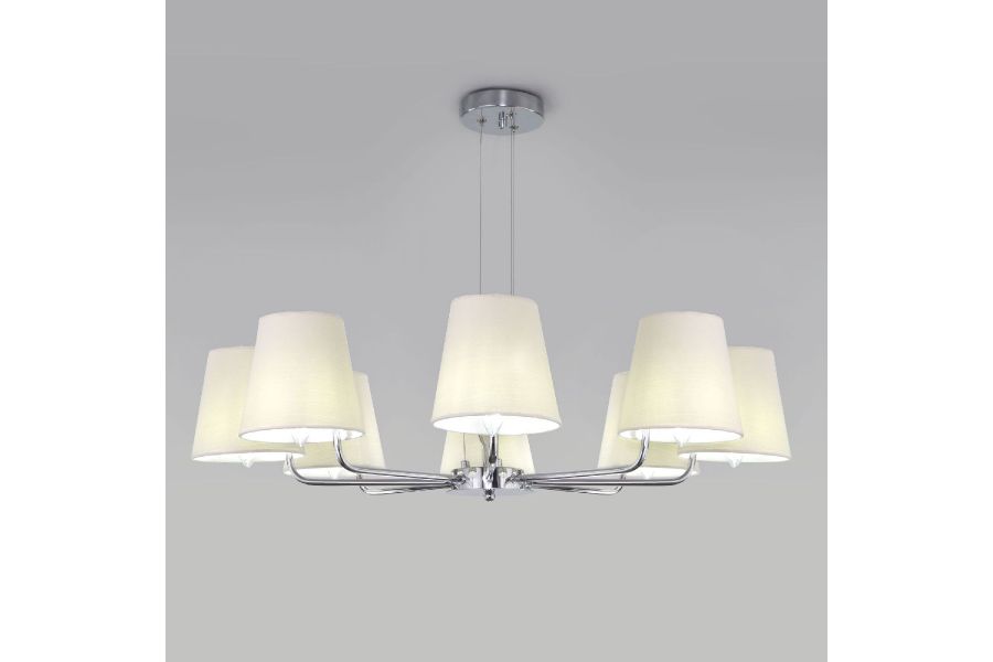 Подвесная люстра Eurosvet Amaretto 60155/8 хром a065003