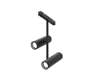 Трековый магнитный светильник Maytoni Elti Duo TR005-4-2X12W-DS-B