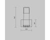 Комплект креплений для профиля 50×35 4шт Maytoni Led Strip ALM-5035T-MT 642036