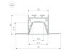 Профиль Arlight LINIA32-FANTOM-TRAY-2000 ANOD (Алюминий) 062166