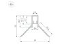 Алюминиевый профиль Arlight DECORE-S6-INT-COMFORT-2000 ANOD внутренний 043161