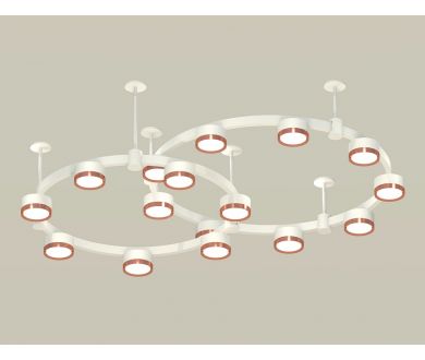 Комплект подвесного светильника Ambrella Light Techno Ring XR92211160 (A9221, A9226, C9241, C9236, N8126)