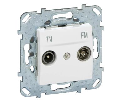 Розетка TV-FM проходная Schneider Electric Unica MGU5.453.18ZD