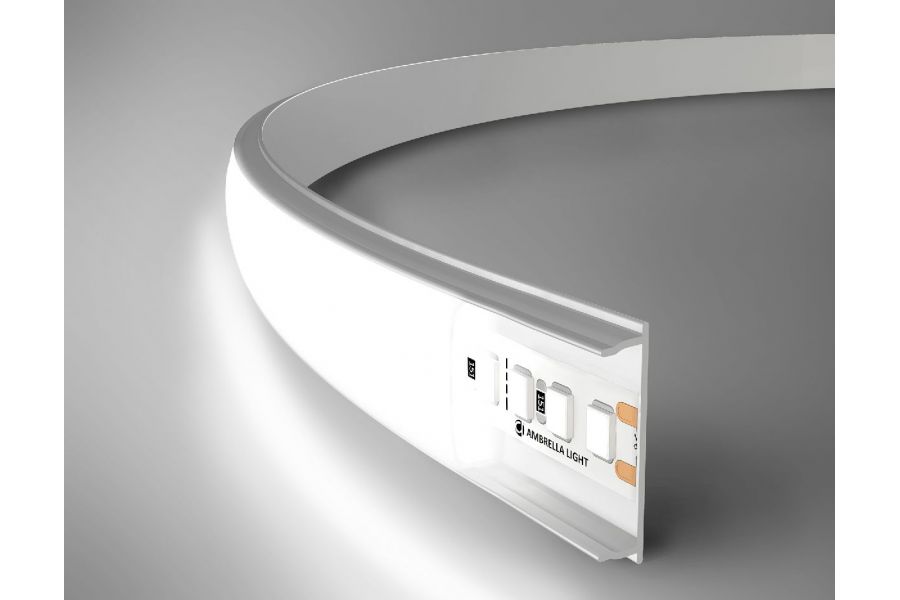 Алюминиевый накладной профиль Ambrella Light Alum Profile GP1600WH