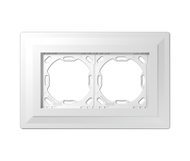 Купить Рамка двухместная Jung PA982G125-3 Рамка двухместная Jung PA982G125-3