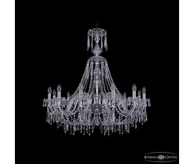 Подвесная люстра Bohemia Ivele Crystal 1403/12/360/XL-100 Ni