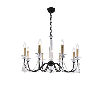 Подвесная люстра Newport 3978/C black+brass М0071829