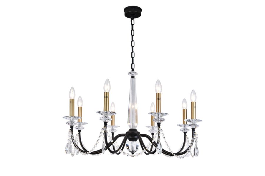 Подвесная люстра Newport 3978/C black+brass М0071829